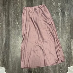 A New Day Women’s Violet Polyester Mid length Skirt. Size S. Never worn before.